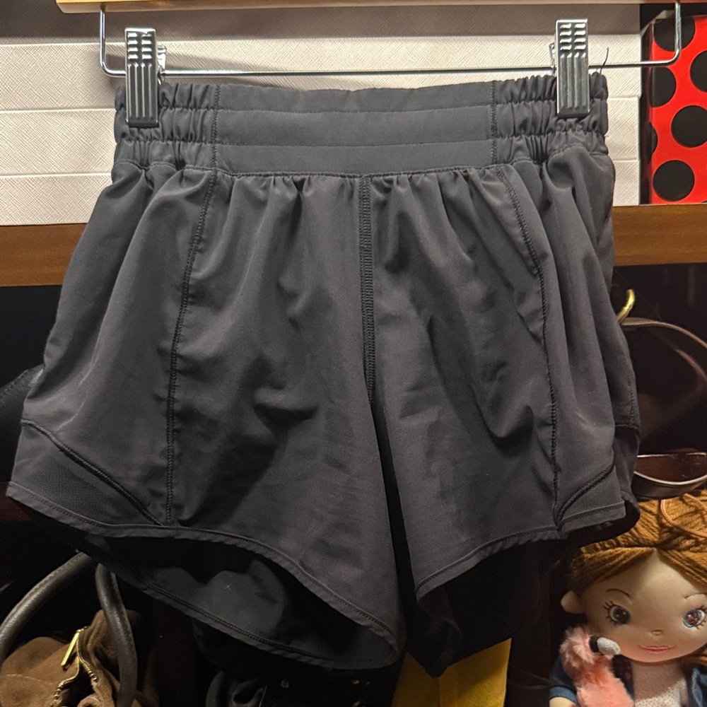 lululemon athletica Charcoal Athletic Shorts